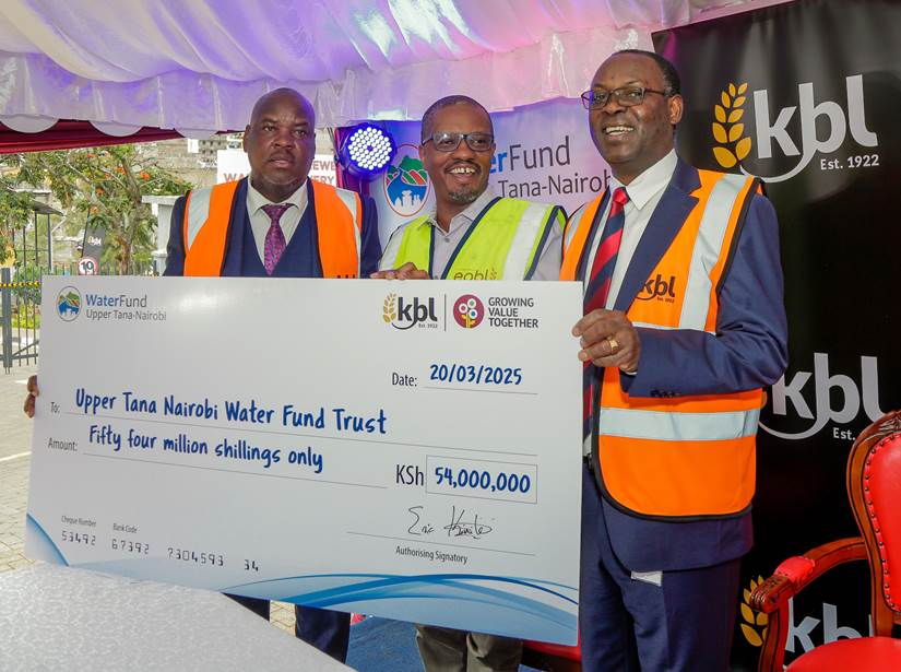 KBL Signs KES. 54 million Partnership to Enhance Water Conservation Efforts   